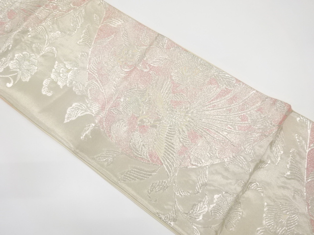 着物・帯 ] - 袋帯 鳳凰に花唐草模様織り出し袋帯 | 宗 sou::お